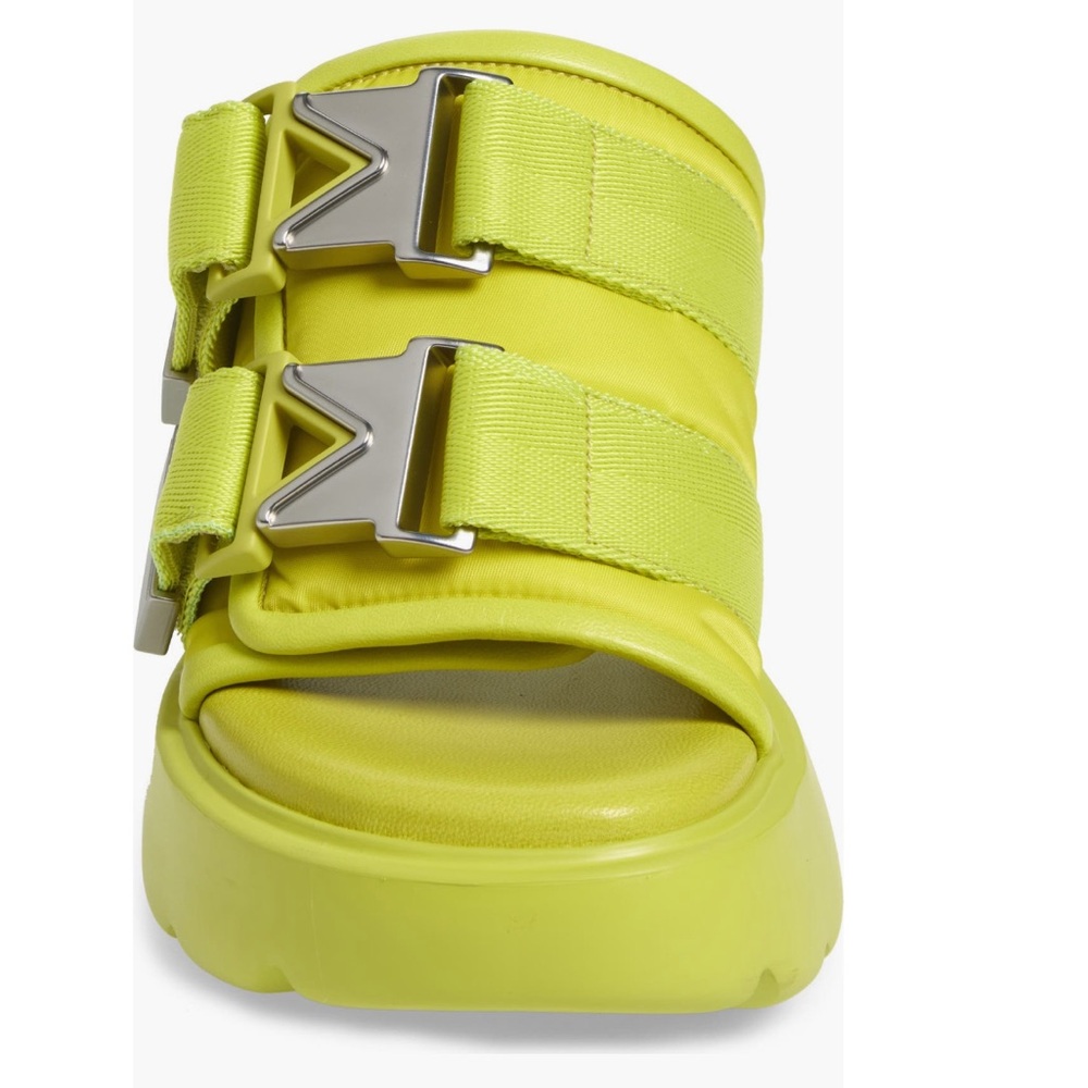 + BOTTEGA VENETA + Flash Double Buckle Platform Slide Sandal - Picture 3 of 14